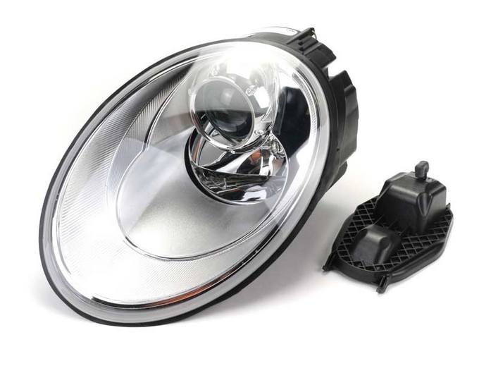 VW Headlight Assembly - Driver Side (Halogen) (NSF) 1C0941029N - TYC 206868001